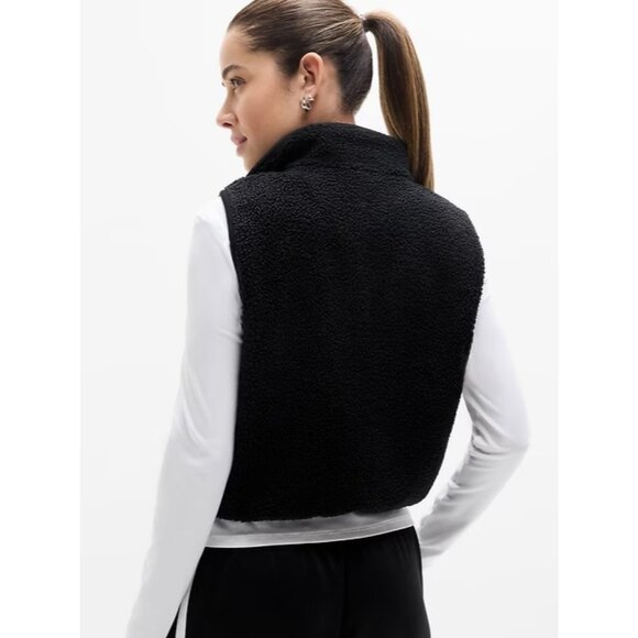 New Athleta M In the Clouds Vest Black Medium - Picture 4 of 8